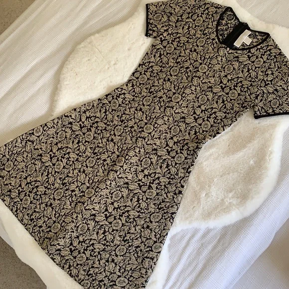 Michael Kors | Dresses | Michael Kors Dress A Line Short Sleeve Beautiful Fall  Dress | Poshmark
